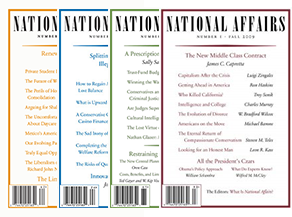 Subscribe to National Affairs.